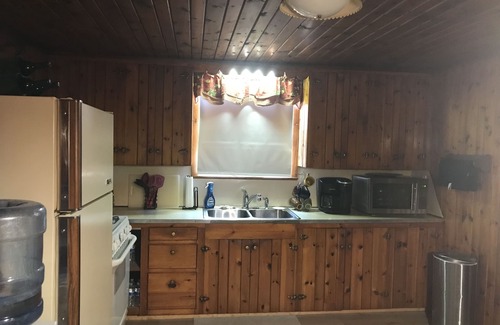 Gould City Cabin | Cozy Little Red Lodge in Michigan’s Upper Peninsula