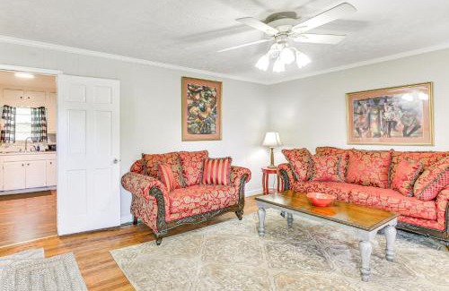 Mullins House | Cozy Mullins Retreat with Backyard and Covered Porch!