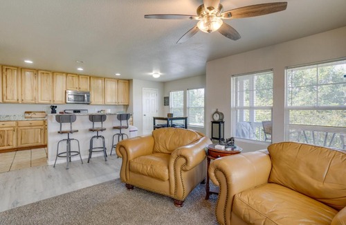 Meridian House | Cozy Parker Retreat with Patio and 2 Fireplaces!