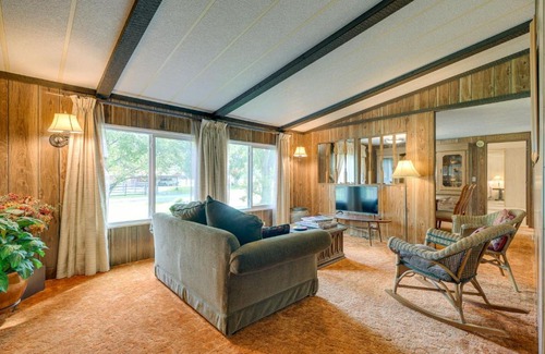 Salmon House | Cozy Salmon Home with Mountain Views and River Access