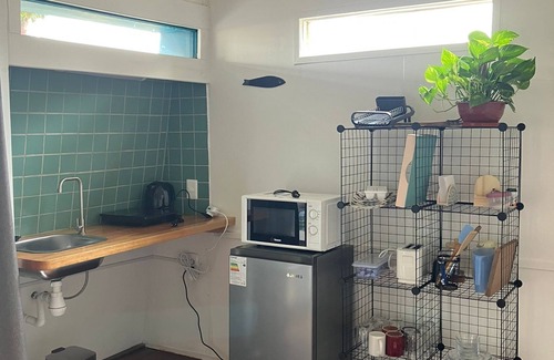 La Pedrera Apartment | Cozy studio BRISA in La Pedrera with AC, WiFi, front deck on a garden