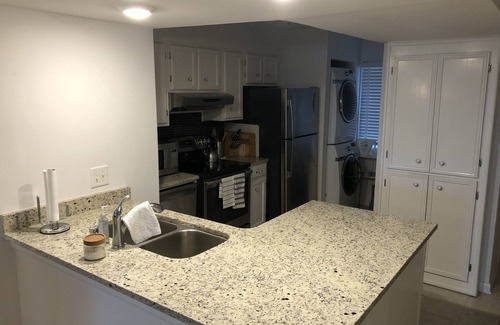 Folly Beach Condo | Cozy Water Views Await