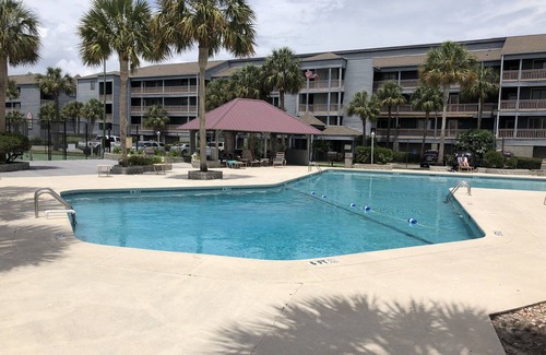 Folly Beach Condo | Cozy Water Views Await