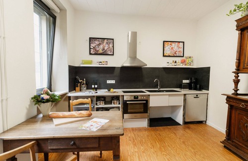 Ediger Apartment | Cozy winegrower's house with large terrace and view of the rooftops of Ediger