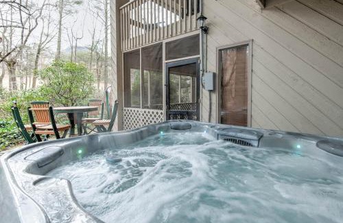 Lake Lure House | Creek Front FirePit Rumbling Bald Resort Sleeps 16