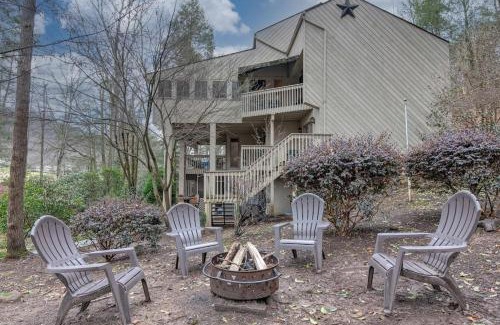 Lake Lure House | Creek Front FirePit Rumbling Bald Resort Sleeps 16