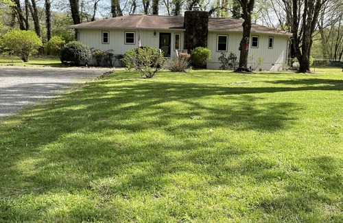 Hayesville House | Creek side home, steps from the creek. Pet friendly