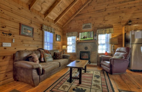 Ellijay Cabin | Creekside comfort with a firepit and more! - Cozy Creek Cabin