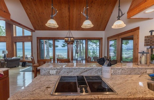Whitefish Point Cabin | Crisp Fall Air & Fireside Lake Superior Views