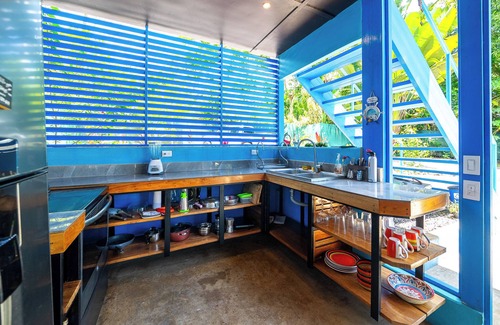 Pavones House | Custom Modern House w/AC, WiFi, ocean views, Amenities. Short walk to the beach