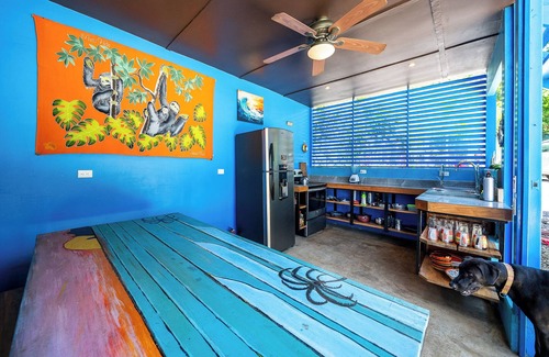 Pavones House | Custom Modern House w/AC, WiFi, ocean views, Amenities. Short walk to the beach