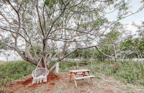 Haleiwa House | Cute Off Grid Bell Tent with WIFI - 5 min from Haleiwa!