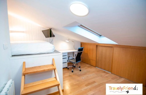 Santiago de Compostela Apartment | Dúplex completo en santiago, de 2 a 7 personas- GP 3B