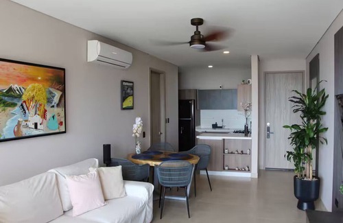 Puerto Colombia Apartment | De Luxe cozy with sea and sunset views