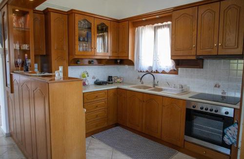 Leros House | Debbie's Holiday Home with sunset