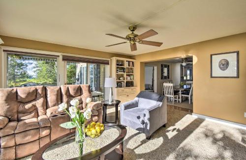 Algoma House | Deck and Fire Pit Waterfront Lake Michigan Escape