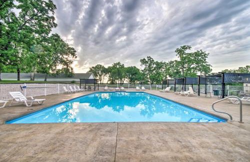 Kaiser Apartment | Deck, Pool and Views Lake of the Ozarks Condo