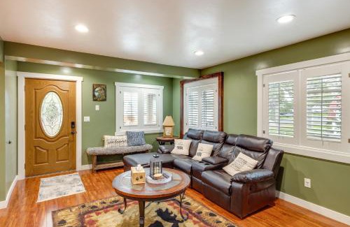 Ashton House | Deck with Hot Tub Ashton Cozy Cub Cabin