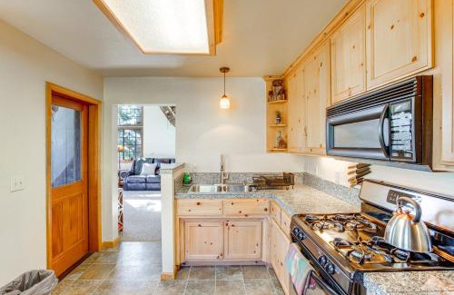 Bear Valley House | Deck with Mountain Views Cabin in Bear Valley!