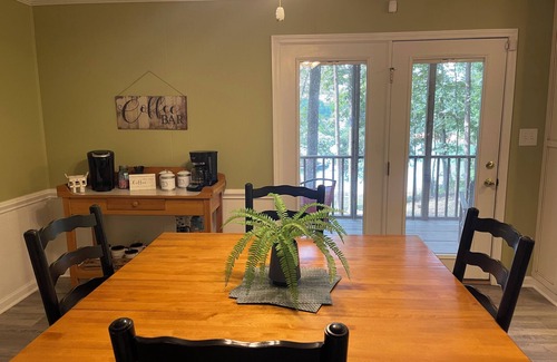 Reed Creek House | Deep water & private dock. Kayaks and paddle boards are provided.