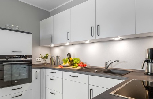 Osterhever House | Deichlöpper - close to the North Sea, terrace, sauna, stylish, modern