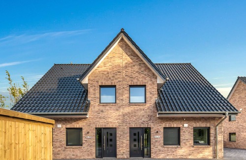 Osterhever House | Deichlöpper - close to the North Sea, terrace, sauna, stylish, modern