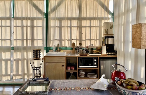 Al Duqqi Apartment | Deluxe Glasshouse - Houseboat65, Zamalek island - Central Cairo