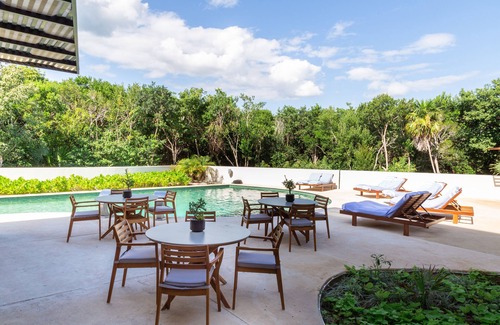 Akumal Apartment | Deluxe Jungle Suite Private Hot Tub Pool BBQ 402Bn