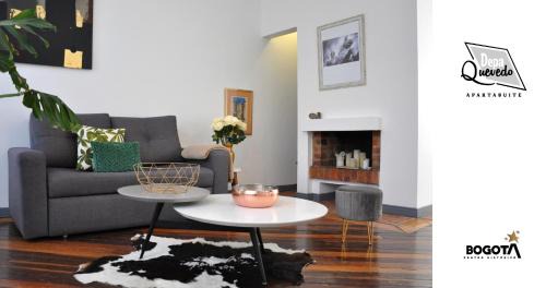 La Candelaria Apartment | Depa Quevedo - Trendy Revamped Flat - Exceptional Spot in Bogotá's Historic Colonial Square - Candelaria