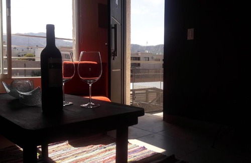 Las Heras Apartment | Departamento BOUTIQUE DE DISEÑADOR " TERRAZA 26 " con Cochera - Vista a la Montaña