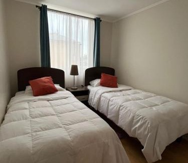 Talca Apartment | Departamento full equipado ,2 dormitorios , Aire acondicionado, estacionamiento privado