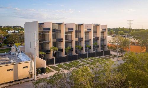 Merida Municipality Apartment | Departamento tipo Loft en Mérida exclusivo con terraza Temozon Departamento Burea