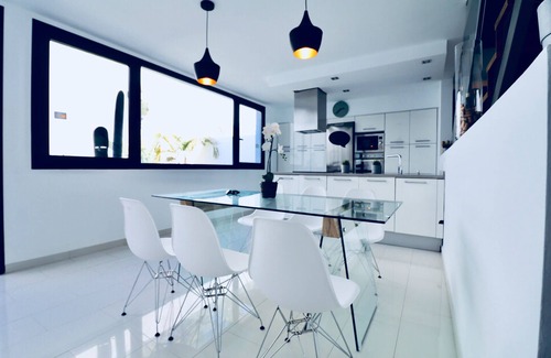 El Rincon House | Design home with private hot tub in between mountain & ocean, South Tenerife