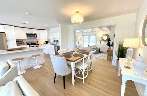 Coquina Sands House | Designer’s Luxury 3 Bedroom Pool Home .5 mile to Lowdermilk Beach Park!