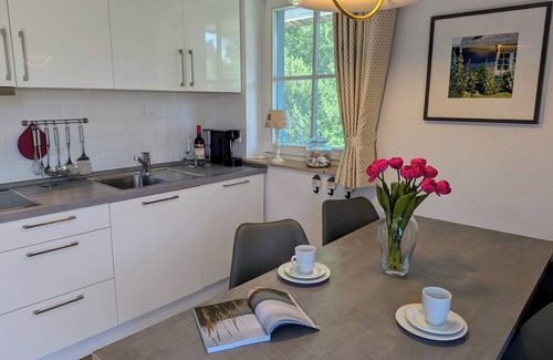 Wieck auf dem Darss Apartment | Die Fewo "sünnenkieker" Liegt nur ca. 300 m vom Bodden Entfernt.