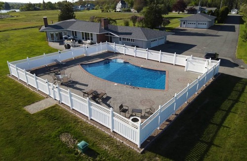 Prospect Harbor House | Dip Into Oceanfront Luxe Home w/Pool. Group Getaways!