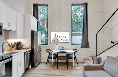 Faubourg Marigny Hotel | Discover a dreamy 2-bedroom hideaway in the Marigny, where charm, style, and culture blend seamlessly. Located steps from Frenchmen Street and the French Quarter, this stylish space is perfect for both relaxation and exploration. Enjoy the vibrant at