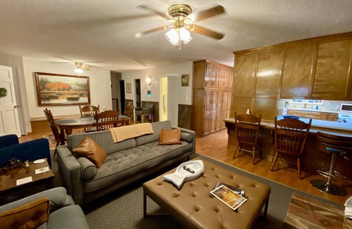 Groveoak House | Dock To Do Little waterfront home w/dock & firepit