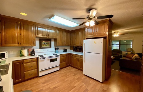 Groveoak House | Dock To Do Little waterfront home w/dock & firepit