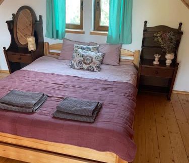 Płazowo House | Domek z sauną i balią w Borach tucholskich