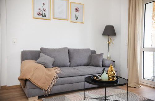 Bochum Apartment | Dortmunder Erdgeschoss-Luxusloft mit großen Balkon, Netflix und 250 Mbytes Highspeed Wifi