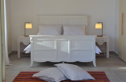 Andros House | Double Suite with Side Sea View