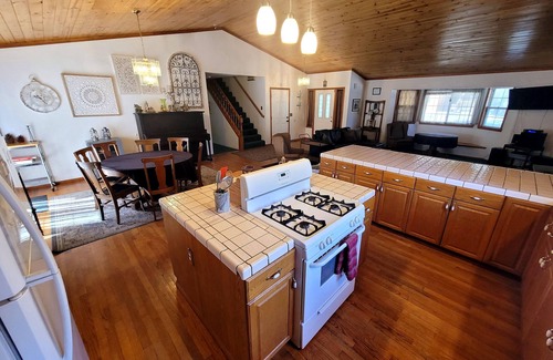 Big Bear City House | DOWNTIME: 4BR/3BA Lake Retreat w/Sports Court, Near Snow and Lake Adventures