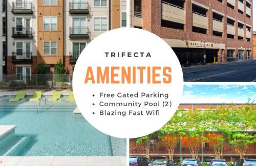 Downtown Apartment | Downtown Durham 2BR Apt Walk Everywhere & Wifi