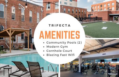 Downtown Apartment | Downtown Durham 2BR Apt Walk Everywhere & Wifi