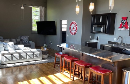 Druid City Condo | Downtown Loft walking distance to UA