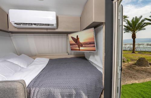 Emek HaYarden Bed & Breakfast | Dream Caravan's - קרוואנים מהממים ומאובזרים למשפחות בחוף גופרה בכנרת