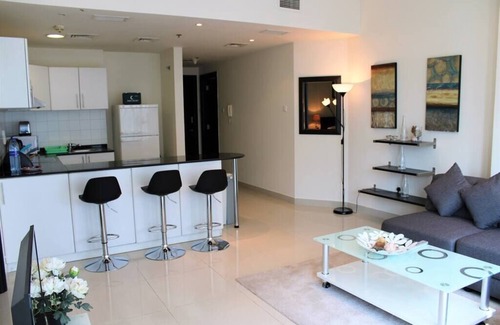 Trade Centre 1 Apartment | DRT - Modern 1 bedroom for rent in Dubai near metro