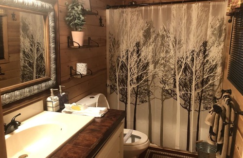 Turtletown Cabin | Duck`s Nest Retreat | 1 Bed, 1 Bath | Pets ok | Hot tub | Fishing Onsite