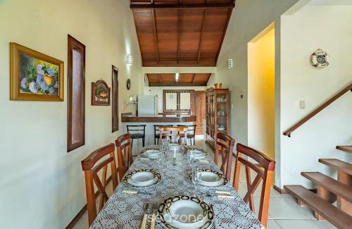 Sambaqui House | Duplex house w/beautiful view 80m Beach RRF2562